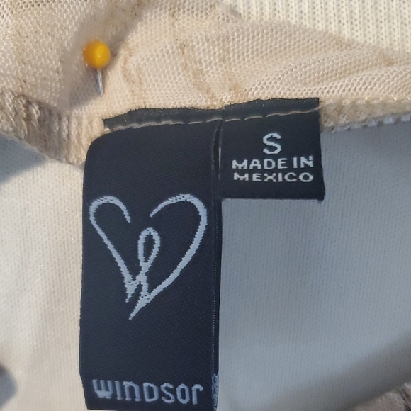 Windsor Pink and Black Strapless Jumpsuit with Sweetheart Neckline - Picture 4 of 7